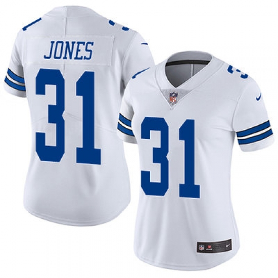 Nike Cowboys #31 Byron Jones White Womens Stitched NFL Vapor Untouchable Limited Jersey Nike Cowboys #31 Byron Jones White Womens Stitched NFL Vapor Untouchable Limited Jersey