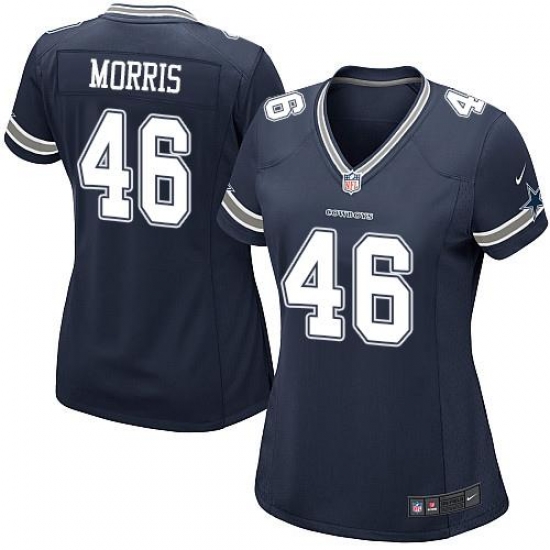 Nike Cowboys #46 Alfred Morris Navy Blue Team Color Womens Stitched NFL Elite Jers Nike Cowboys #46 Alfred Morris Navy Blue Team Color Womens Stitched NFL Elite Jers