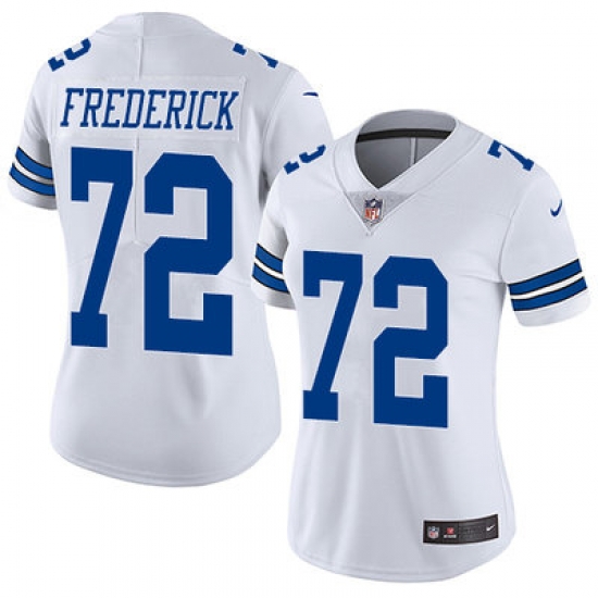 Nike Cowboys #72 Travis Frederick White Womens Stitched NFL Vapor Untouchable Limited Jersey Nike Cowboys #72 Travis Frederick White Womens Stitched NFL Vapor Untouchable Limited Jersey
