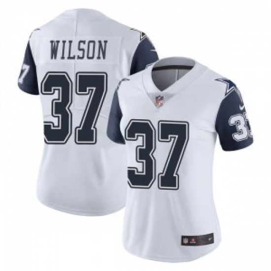 Nike Donovan Wilson Dallas Cowboys Limited White Color Rush Vapor Untouchable Jersey Women Nike Donovan Wilson Dallas Cowboys Limited White Color Rush Vapor Untouchable Jersey Women