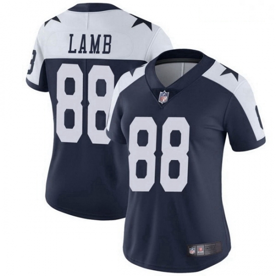 Women Dallas Cowboys CeeDee Lamb Navy Limited Alternate Vapor Untouchable Jersey Women Dallas Cowboys CeeDee Lamb Navy Limited Alternate Vapor Untouchable Jersey