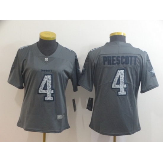 Women Nike Cowboys 4 Dak Prescott Gray Camo Vapor Untouchable Limited Jersey Women Nike Cowboys 4 Dak Prescott Gray Camo Vapor Untouchable Limited Jersey