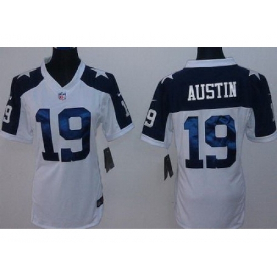 Women Nike Dallas Cowboys 19 Miles Austin White Thanksgivings LIMITED NFL Jerseys Women Nike Dallas Cowboys 19 Miles Austin White Thanksgivings LIMITED NFL Jerseys