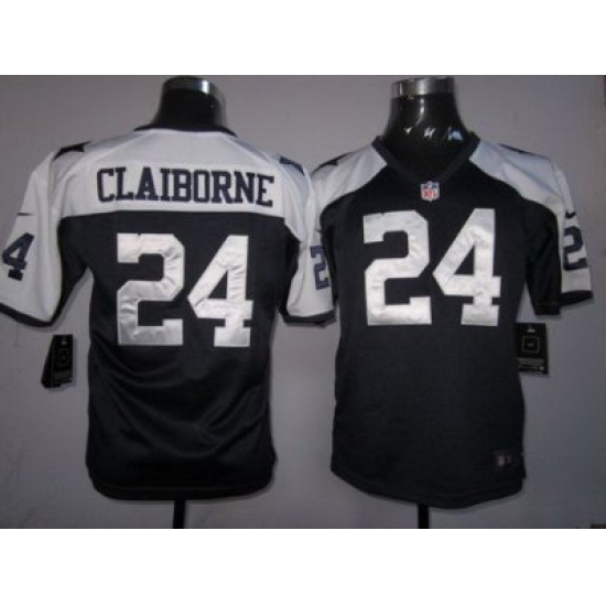 Women Nike Dallas Cowboys #24 Claiborne Blue Thankgivings Nike NFL Jerseys Women Nike Dallas Cowboys #24 Claiborne Blue Thankgivings Nike NFL Jerseys