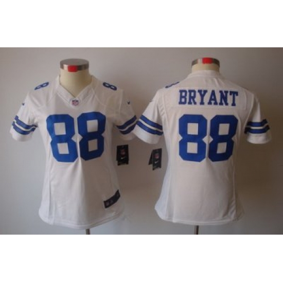 Women Nike Dallas Cowboys 88 Dez Bryant White Game LIMITED Nike NFL Jerseys Women Nike Dallas Cowboys 88 Dez Bryant White Game LIMITED Nike NFL Jerseys