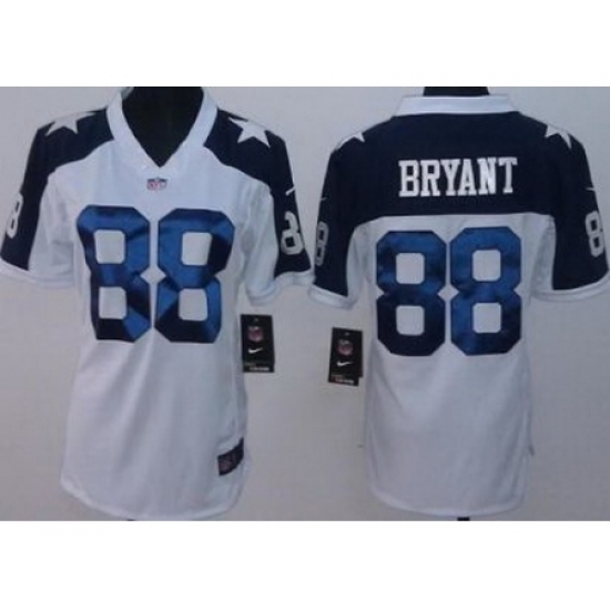 Women Nike Dallas Cowboys 88 Dez Bryant White Thanksgivings LIMITED NFL Jerseys Women Nike Dallas Cowboys 88 Dez Bryant White Thanksgivings LIMITED NFL Jerseys