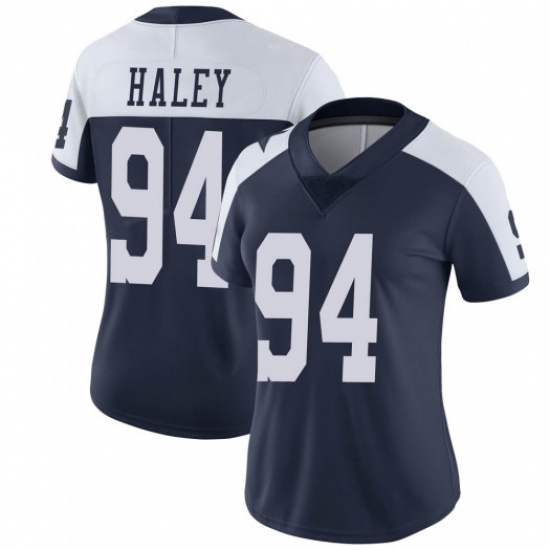 Women Nike Dallas Cowboys #94 Charles Harley Thanksgiven Stitched NFL Jersey Women Nike Dallas Cowboys #94 Charles Harley Thanksgiven Stitched NFL Jersey