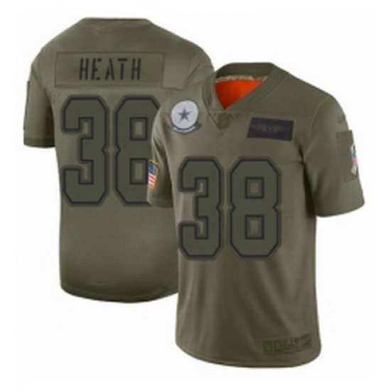 Womens Dallas Cowboys 38 Jeff Heath Limited Camo 2019 Salute to Service Football Jersey Womens Dallas Cowboys 38 Jeff Heath Limited Camo 2019 Salute to Service Football Jersey