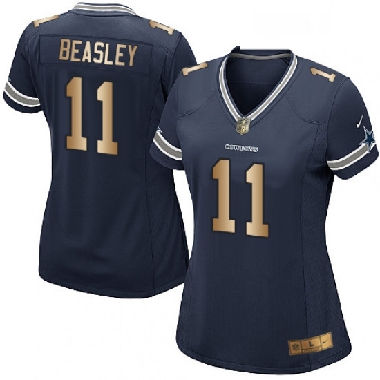 Womens Nike Dallas Cowboys 11 Cole Beasley Elite NavyGold Team Color NFL Jersey Womens Nike Dallas Cowboys 11 Cole Beasley Elite NavyGold Team Color NFL Jersey