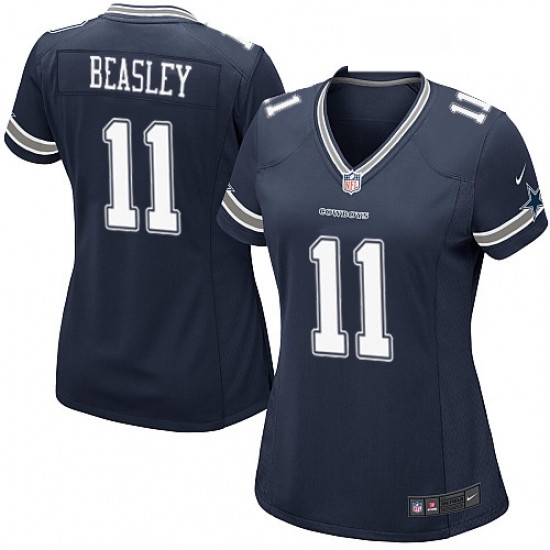Womens Nike Dallas Cowboys 11 Cole Beasley Game Navy Blue Team Color NFL Jersey Womens Nike Dallas Cowboys 11 Cole Beasley Game Navy Blue Team Color NFL Jersey