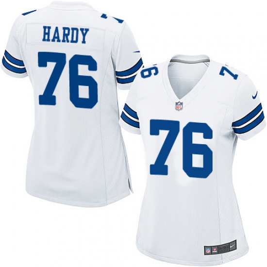 Womens Nike Dallas Cowboys #76 Greg Hardy Game White NFL Jersey Womens Nike Dallas Cowboys #76 Greg Hardy Game White NFL Jersey