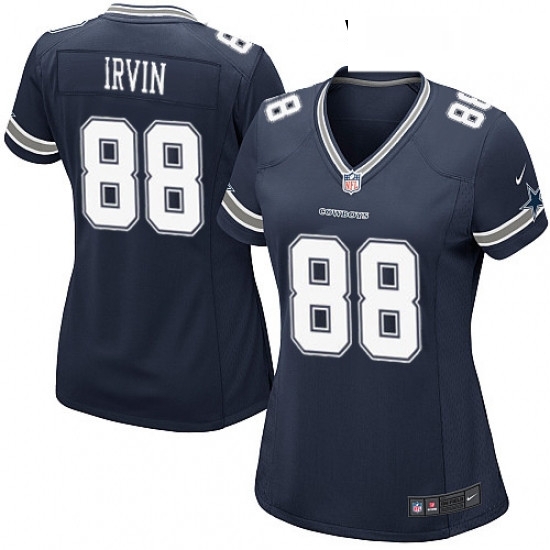 Womens Nike Dallas Cowboys 88 Michael Irvin Game Navy Blue Team Color NFL Jersey Womens Nike Dallas Cowboys 88 Michael Irvin Game Navy Blue Team Color NFL Jersey