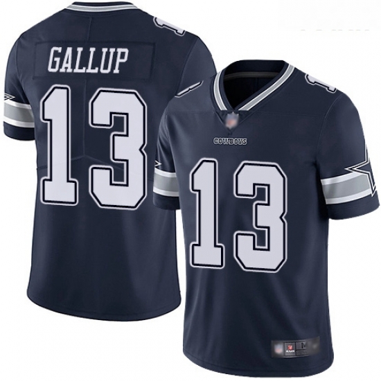 Cowboys #13 Michael Gallup Navy Blue Team Color Youth Stitched Football Vapor Untouchable Limited Jersey Cowboys #13 Michael Gallup Navy Blue Team Color Youth Stitched Football Vapor Untouchable Limited Jersey
