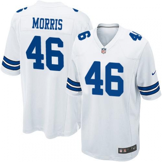 Nike Cowboys #46 Alfred Morris White Youth Stitched NFL Elite Jersey Nike Cowboys #46 Alfred Morris White Youth Stitched NFL Elite Jersey