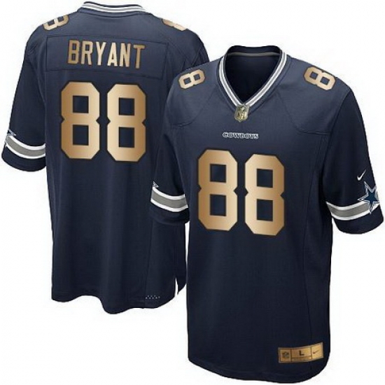 Nike Cowboys #88 Dez Bryant Navy Blue Team Color Youth Stitched NFL Elite Gold Jersey Nike Cowboys #88 Dez Bryant Navy Blue Team Color Youth Stitched NFL Elite Gold Jersey