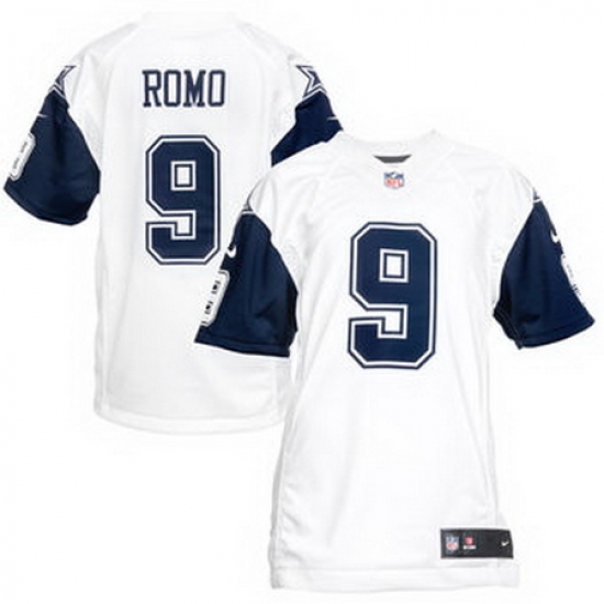 Tony Romo Dallas Cowboys Nike Youth Color Rush Game Jersey White Tony Romo Dallas Cowboys Nike Youth Color Rush Game Jersey White