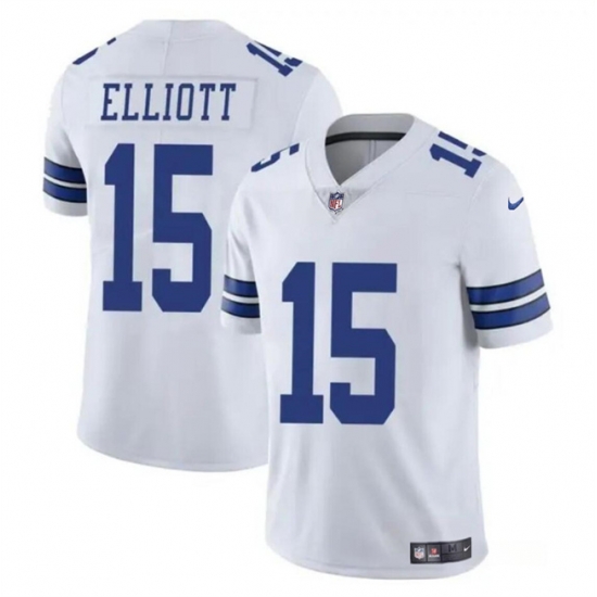 Youth Dallas Cowboys 15 Ezekiel Elliott White Vapor Untouchable Limited Stitched Football Jersey Youth Dallas Cowboys 15 Ezekiel Elliott White Vapor Untouchable Limited Stitched Football Jersey