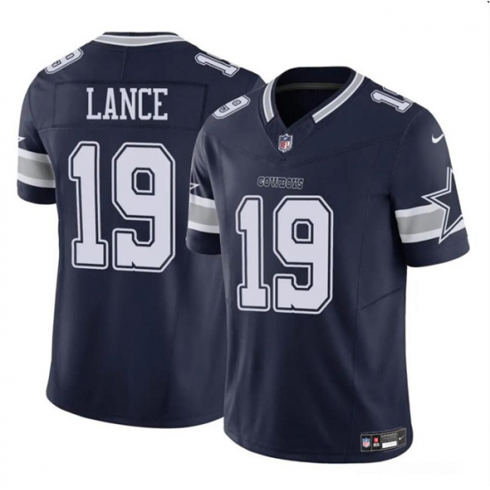 Youth Dallas Cowboys 19 Trey Lance Navy 2023 F U S E Vapor Untouchable Limited Stitched Football Jersey Youth Dallas Cowboys 19 Trey Lance Navy 2023 F U S E Vapor Untouchable Limited Stitched Football Jersey