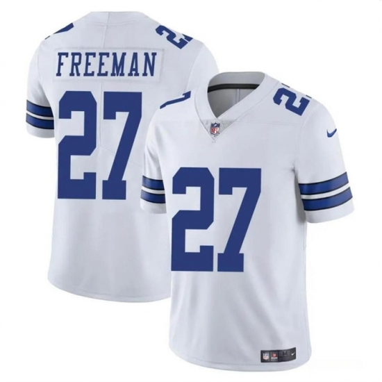 Youth Dallas Cowboys 27 Royce Freeman White Vapor Untouchable Limited Stitched Football Jersey Youth Dallas Cowboys 27 Royce Freeman White Vapor Untouchable Limited Stitched Football Jersey