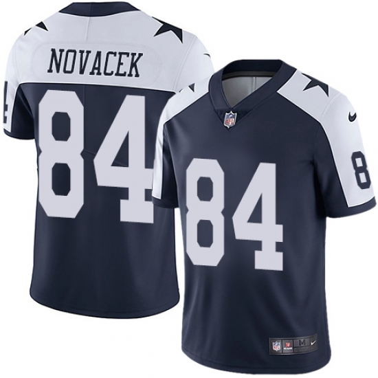 Youth Nike Cowboys #84 Jay Novacek Navy Blue Thanksgiving Stitched NFL Vapor Untouchable Elite Throwback Jersey Youth Nike Cowboys #84 Jay Novacek Navy Blue Thanksgiving Stitched NFL Vapor Untouchable Elite Throwback Jersey