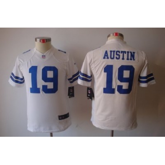 Youth Nike Dallas Cowboys 19 Austin White Color Limited Jerseys Youth Nike Dallas Cowboys 19 Austin White Color Limited Jerseys
