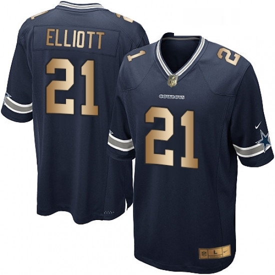 Youth Nike Dallas Cowboys 21 Ezekiel Elliott Elite NavyGold Team Color NFL Jersey Youth Nike Dallas Cowboys 21 Ezekiel Elliott Elite NavyGold Team Color NFL Jersey