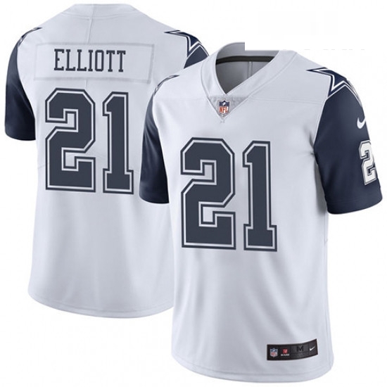 Youth Nike Dallas Cowboys 21 Ezekiel Elliott Limited White Rush Vapor Untouchable NFL Jersey Youth Nike Dallas Cowboys 21 Ezekiel Elliott Limited White Rush Vapor Untouchable NFL Jersey