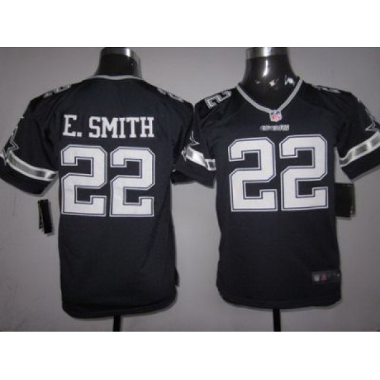 Youth Nike Dallas Cowboys 22# E.SMITH Blue Nike NFL Jerseys Youth Nike Dallas Cowboys 22# E.SMITH Blue Nike NFL Jerseys