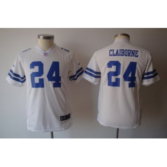 Youth Nike Dallas Cowboys 24# Morris Claiborne White Nike NFL Jerseys Youth Nike Dallas Cowboys 24# Morris Claiborne White Nike NFL Jerseys