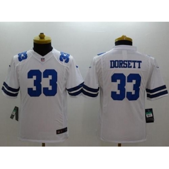 Youth Nike Dallas Cowboys #33 Tony Dorsett White Stitched NFL Limited Jersey Youth Nike Dallas Cowboys #33 Tony Dorsett White Stitched NFL Limited Jersey
