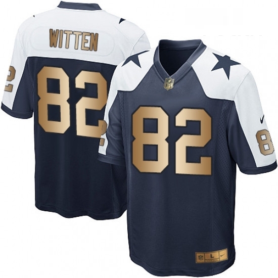 Youth Nike Dallas Cowboys 82 Jason Witten Elite NavyGold Throwback Alternate NFL Jersey Youth Nike Dallas Cowboys 82 Jason Witten Elite NavyGold Throwback Alternate NFL Jersey
