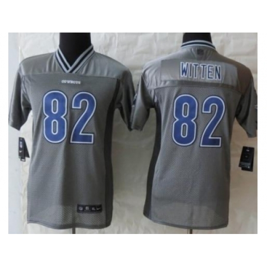 Youth Nike Dallas Cowboys 82 Jason Witten Grey Vapor Elite NFL Jerseys Youth Nike Dallas Cowboys 82 Jason Witten Grey Vapor Elite NFL Jerseys