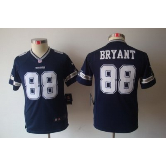 Youth Nike Dallas Cowboys #88 Bryant Blue Color Limited Jerseys Youth Nike Dallas Cowboys #88 Bryant Blue Color Limited Jerseys