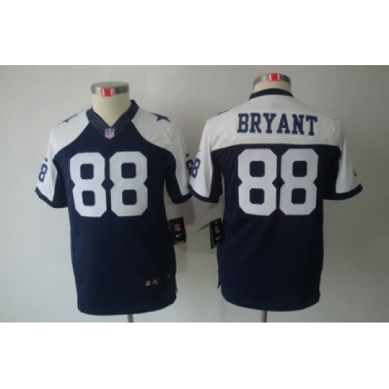 Youth Nike Dallas Cowboys #88 Bryant Blue Limited Throwback NFL Jerseys Youth Nike Dallas Cowboys #88 Bryant Blue Limited Throwback NFL Jerseys