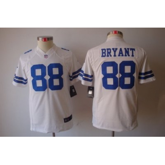 Youth Nike Dallas Cowboys #88 Bryant White Color Limited Jerseys Youth Nike Dallas Cowboys #88 Bryant White Color Limited Jerseys