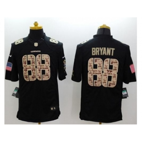 Youth Nike Dallas Cowboys 88 Dez Bryant Black Stitched NFL Limited Salute to Service Jersey Youth Nike Dallas Cowboys 88 Dez Bryant Black Stitched NFL Limited Salute to Service Jersey