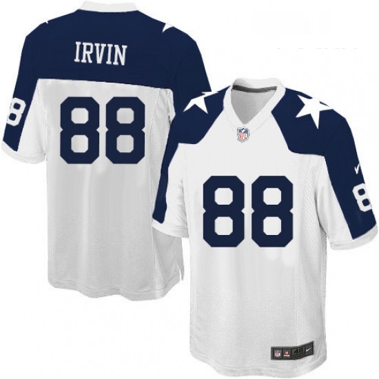 Youth Nike Dallas Cowboys 88 Michael Irvin Limited White Throwback Alternate NFL Jersey Youth Nike Dallas Cowboys 88 Michael Irvin Limited White Throwback Alternate NFL Jersey