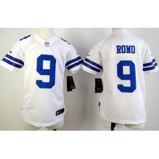 Youth Nike Dallas Cowboys 9# Tony Romo White Nike NFL Jerseys Youth Nike Dallas Cowboys 9# Tony Romo White Nike NFL Jerseys