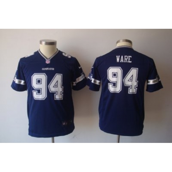 Youth Nike Dallas Cowboys #94 DeMarcus Ware Blue Nike NFL Jerseys Youth Nike Dallas Cowboys #94 DeMarcus Ware Blue Nike NFL Jerseys