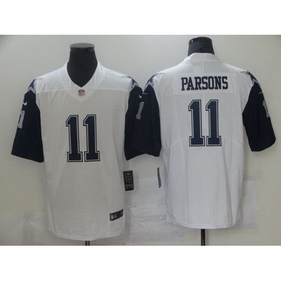 Youth Nike Dallas Cowboys Micah Parsons #11 White Thanksgiven Stitched NFL Jersey Youth Nike Dallas Cowboys Micah Parsons #11 White Thanksgiven Stitched NFL Jersey