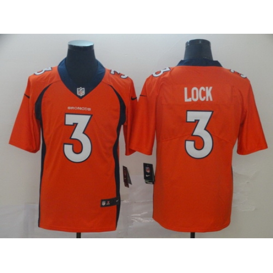 Broncos 3 Drew Lock Orange Vapor Untouchable Limited Jersey Broncos 3 Drew Lock Orange Vapor Untouchable Limited Jersey