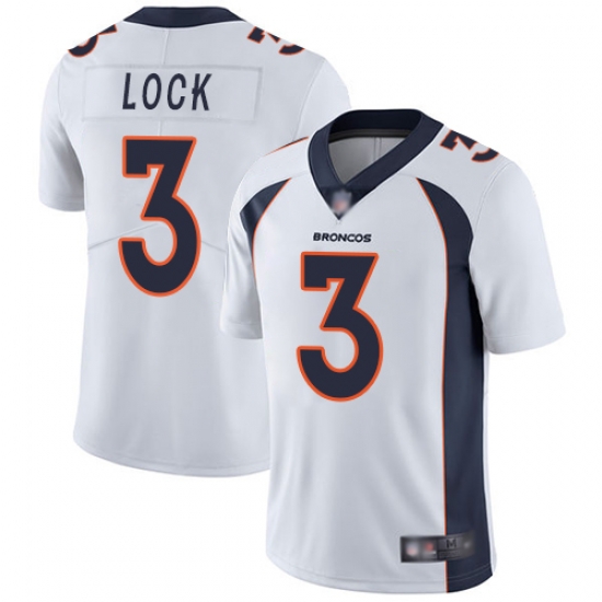 Broncos 3 Drew Lock White Men Stitched Football Vapor Untouchable Limited Jersey Broncos 3 Drew Lock White Men Stitched Football Vapor Untouchable Limited Jersey