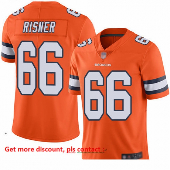 Broncos 66 Dalton Risner Orange Men Stitched Football Limited Rush Jersey Broncos 66 Dalton Risner Orange Men Stitched Football Limited Rush Jersey