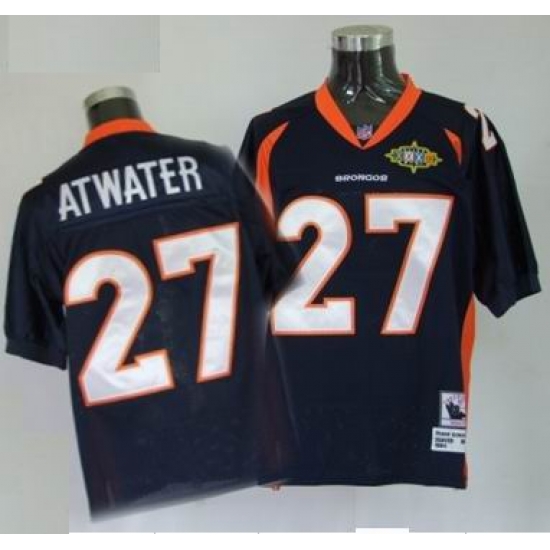 Denver Broncos 27 STEVE ATWATER blue Throwback Jerseys Denver Broncos 27 STEVE ATWATER blue Throwback Jerseys