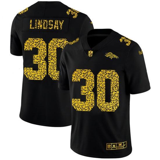 Denver Broncos 30 Phillip Lindsay Men Nike Leopard Print Fashion Vapor Limited NFL Jersey Black Denver Broncos 30 Phillip Lindsay Men Nike Leopard Print Fashion Vapor Limited NFL Jersey Black