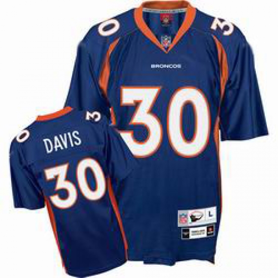 Denver Broncos 30 Terrell Davis Premier Throwback Blue Denver Broncos 30 Terrell Davis Premier Throwback Blue