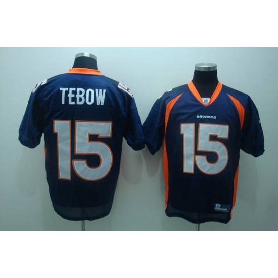 Men Broncos #15 Tim Tebow Navy Blue Vapor Limited Jersey Men Broncos #15 Tim Tebow Navy Blue Vapor Limited Jersey