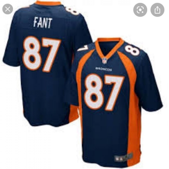 Men Denver Broncos Noah Fant Navy Blue Vapor Limited Jersey Men Denver Broncos Noah Fant Navy Blue Vapor Limited Jersey