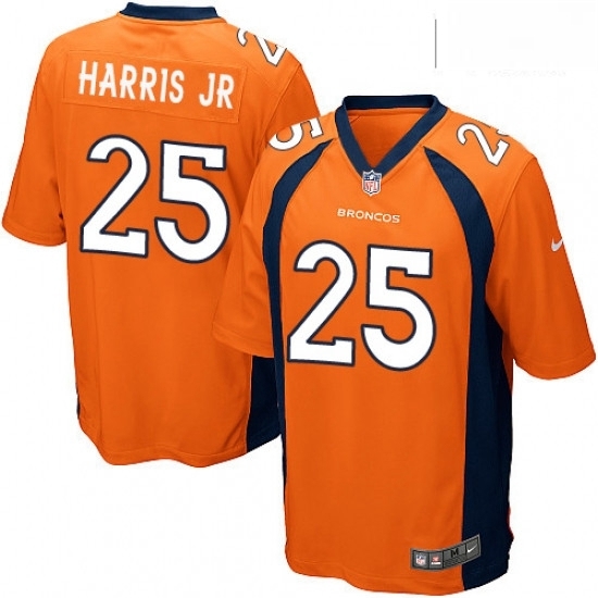 Men Nike Denver Broncos 25 Chris Harris Jr Game Orange Team Color NFL Jersey Men Nike Denver Broncos 25 Chris Harris Jr Game Orange Team Color NFL Jersey