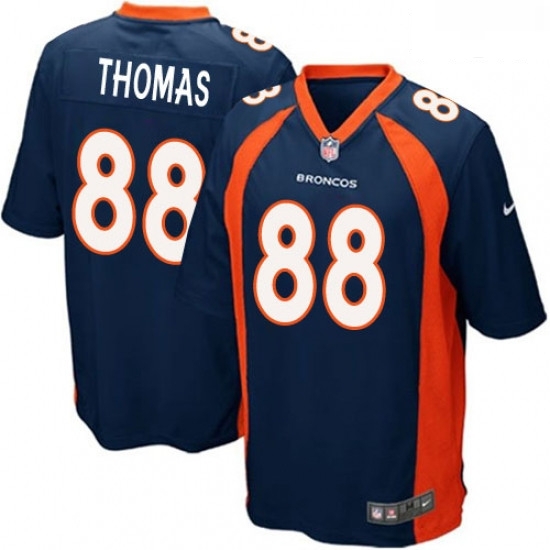 Men Nike Denver Broncos 88 Demaryius Thomas Game Navy Blue Alternate NFL Jersey Men Nike Denver Broncos 88 Demaryius Thomas Game Navy Blue Alternate NFL Jersey